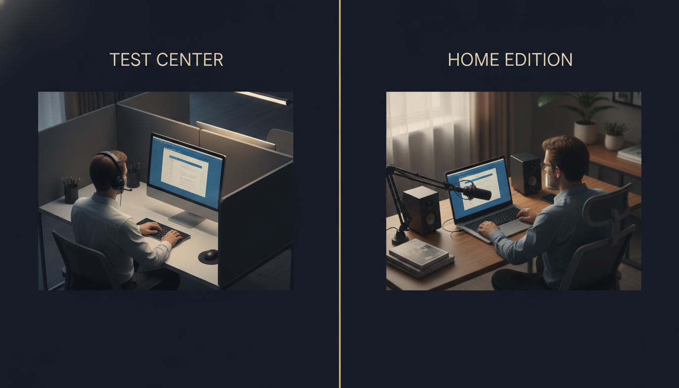 تجربه شرکت در آزمون تافل در مرکز آزمون یا Home Edition